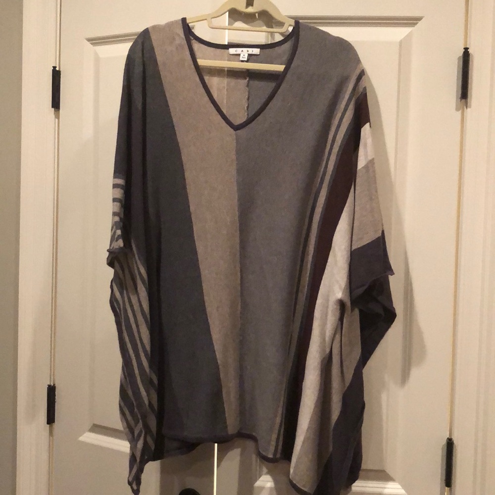 CAbi sweater poncho